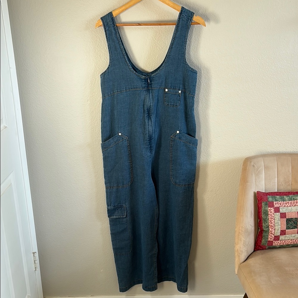 Anthropologie Denim jumpsuit